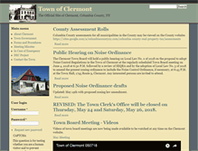 Tablet Screenshot of clermontny.org